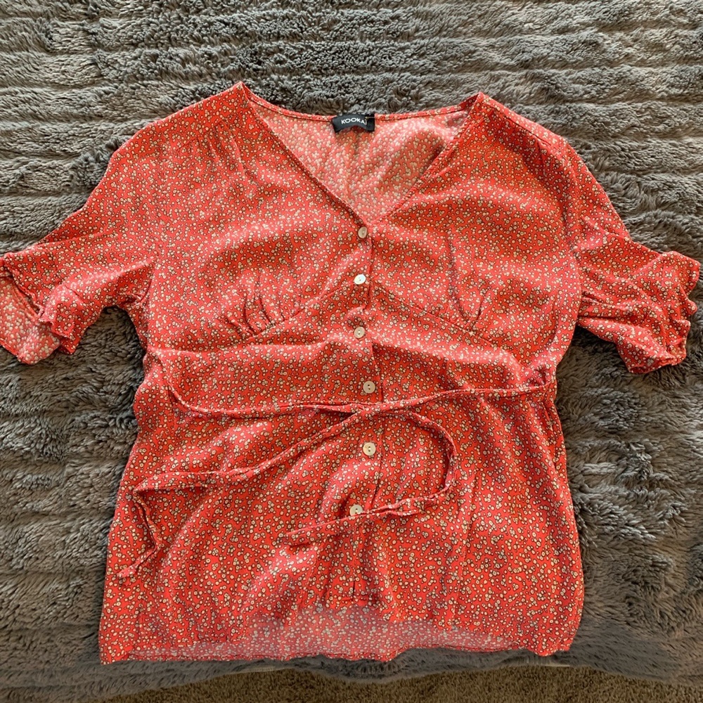 Kookai Floral Shirt